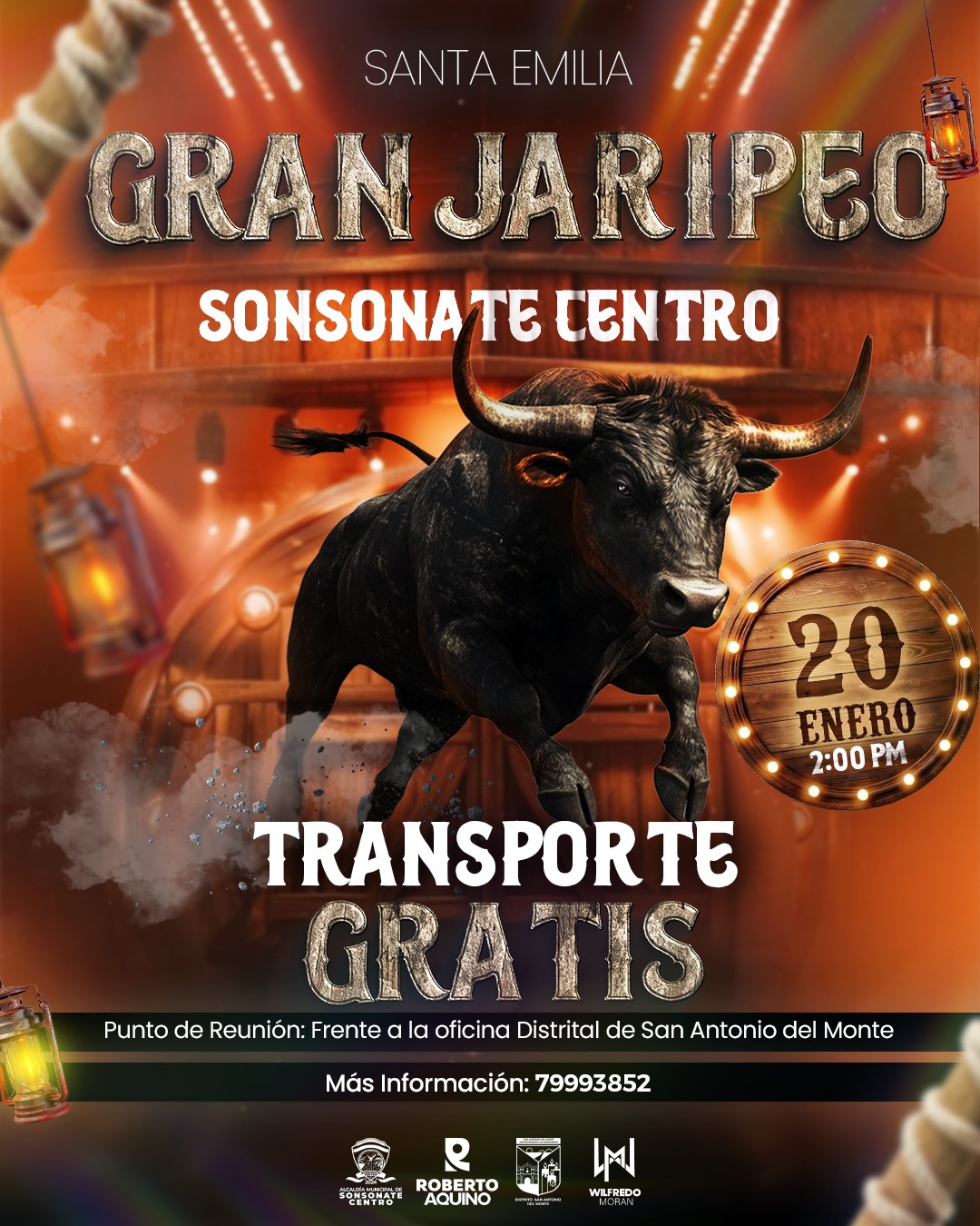 Gran Jaripeo En Santa Emilia