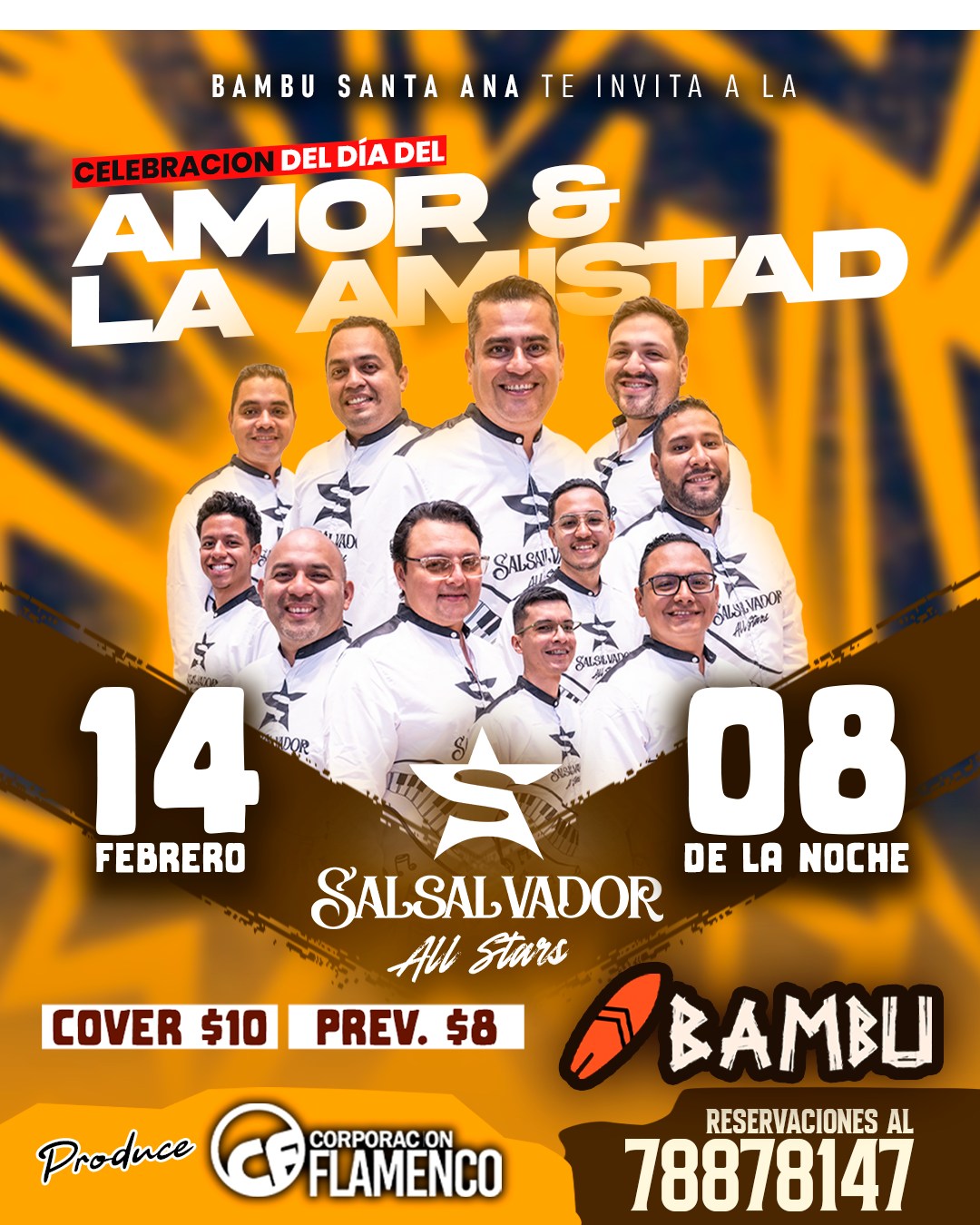 Gran Baile Del Amor & La Amistad Con Salsalvador All Stars