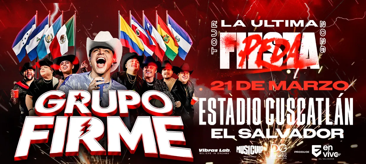 image of ¡Concierto De Grupo Firme En El Salvador 2026!🇸🇻🤠