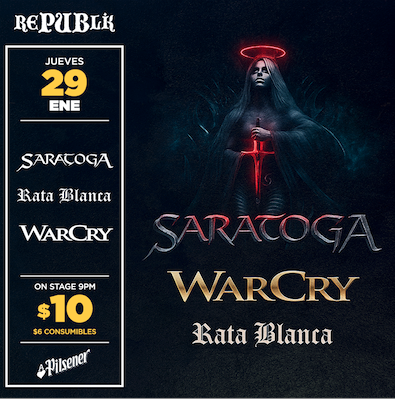 Tributo a Saratoga, Rata Blanca y Warcry 