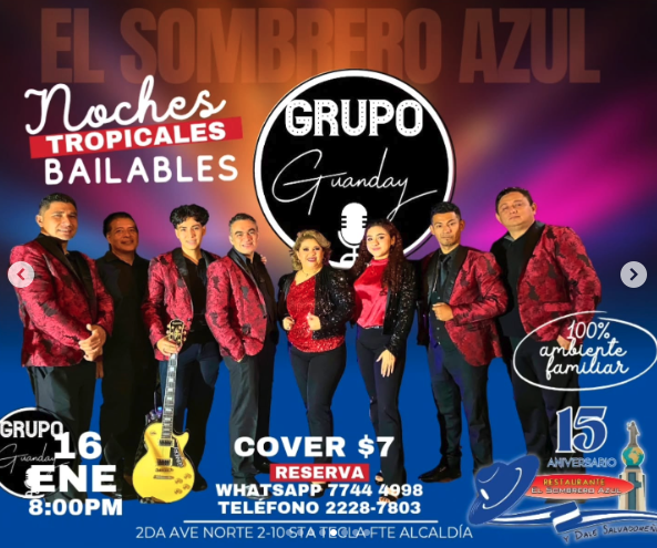 Noches Tropicales En El Sombrero Azul