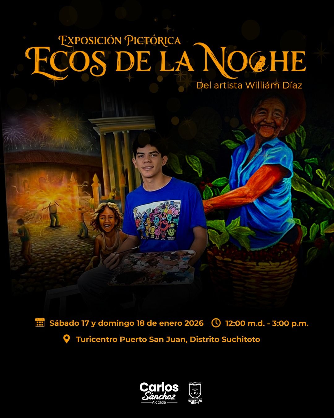 EXPOSICIÓN PICTÓRICA ECOS DE LA NOCHE