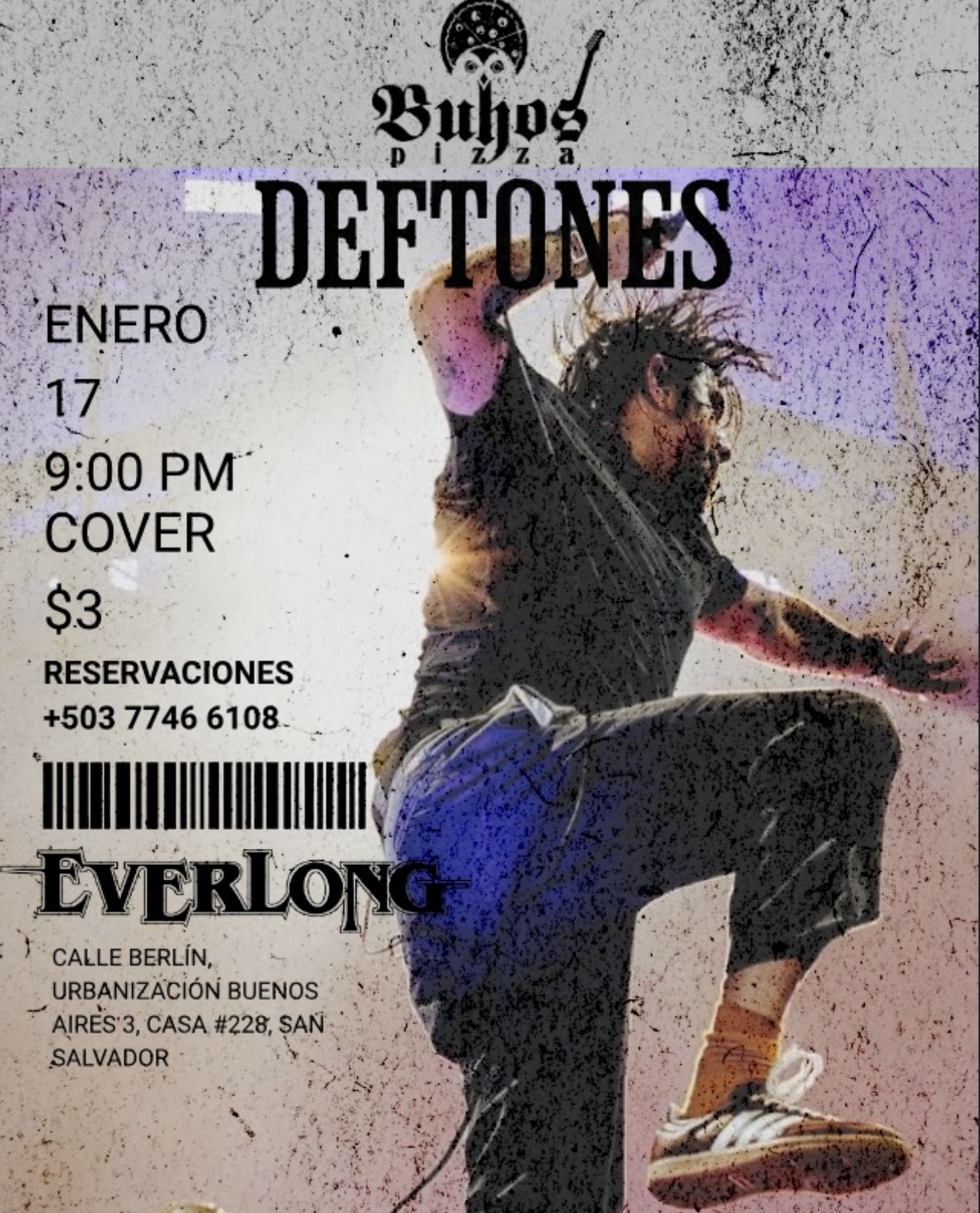 Especial Deftones En Buhos Pizza🎸