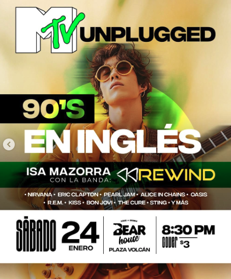 🎸 MTV Unplugged 90’s en Inglés