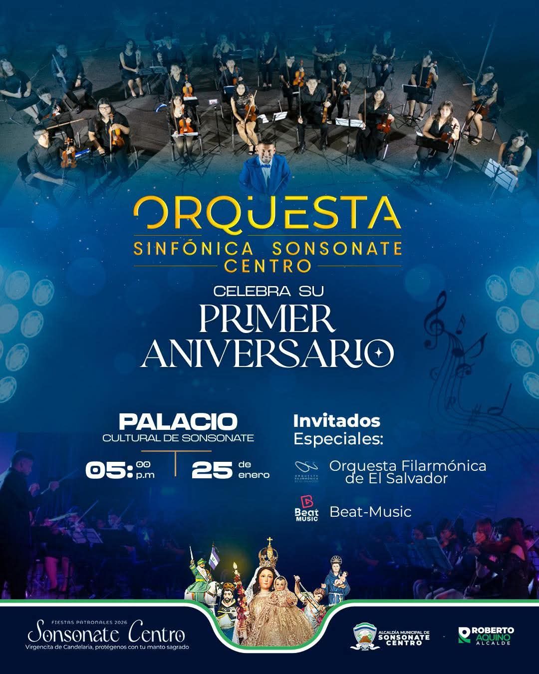 Primer Aniversario De La Orquesta Sinfónica De Sonsonate Centro