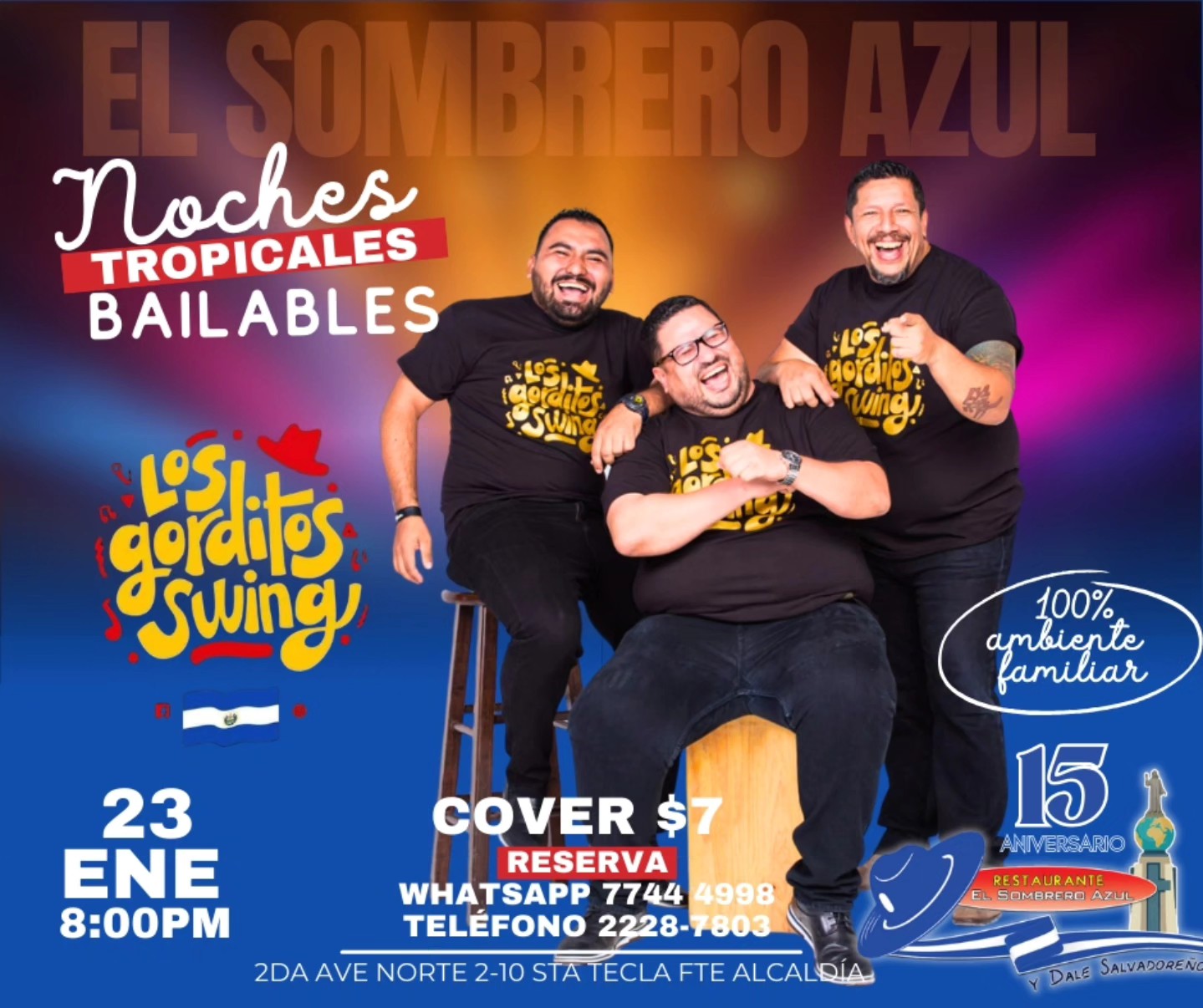 Noches Tropicales Bailables Con Los Gorditod Del Swing 