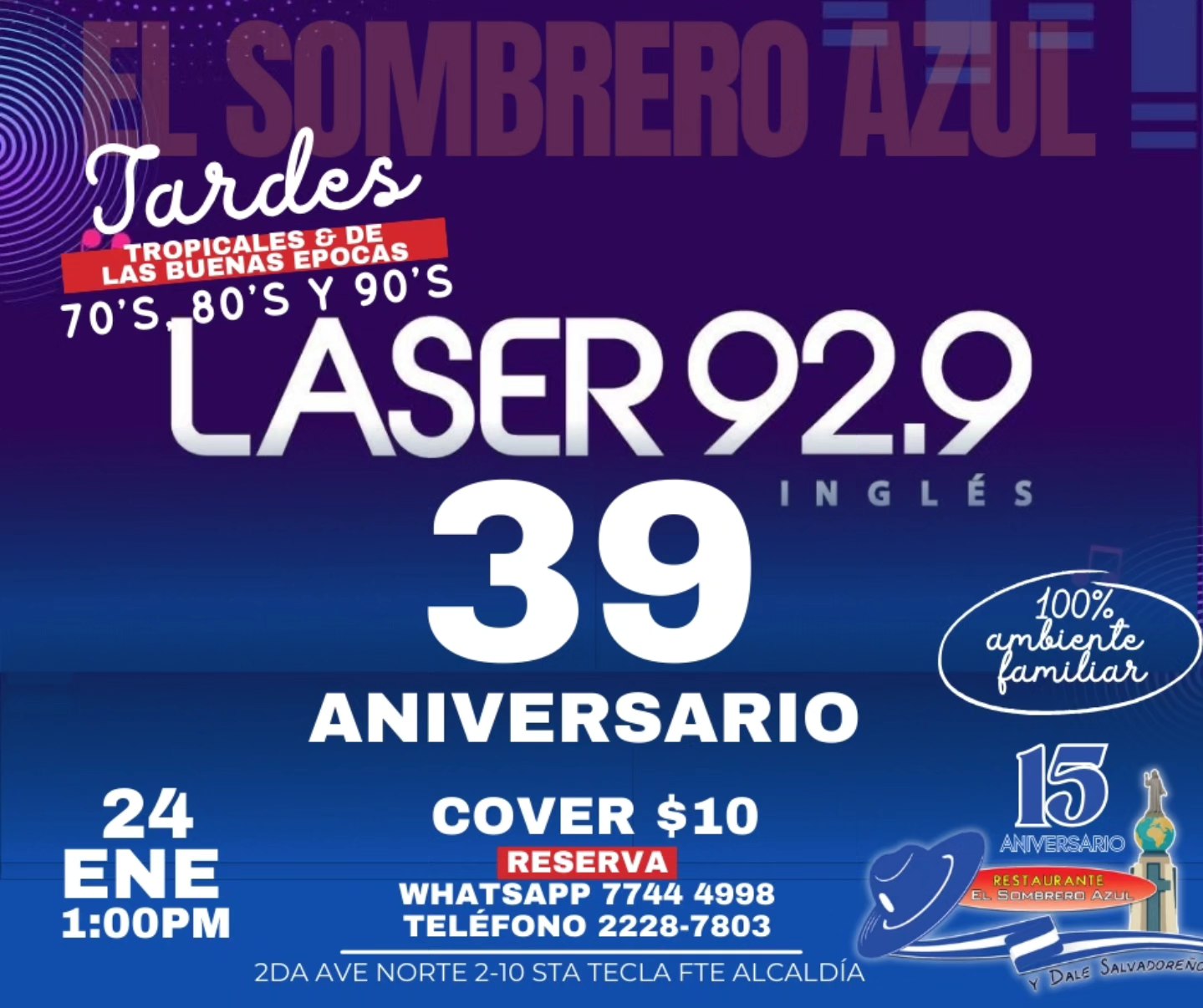 39 Aniversario De Laser 92.9