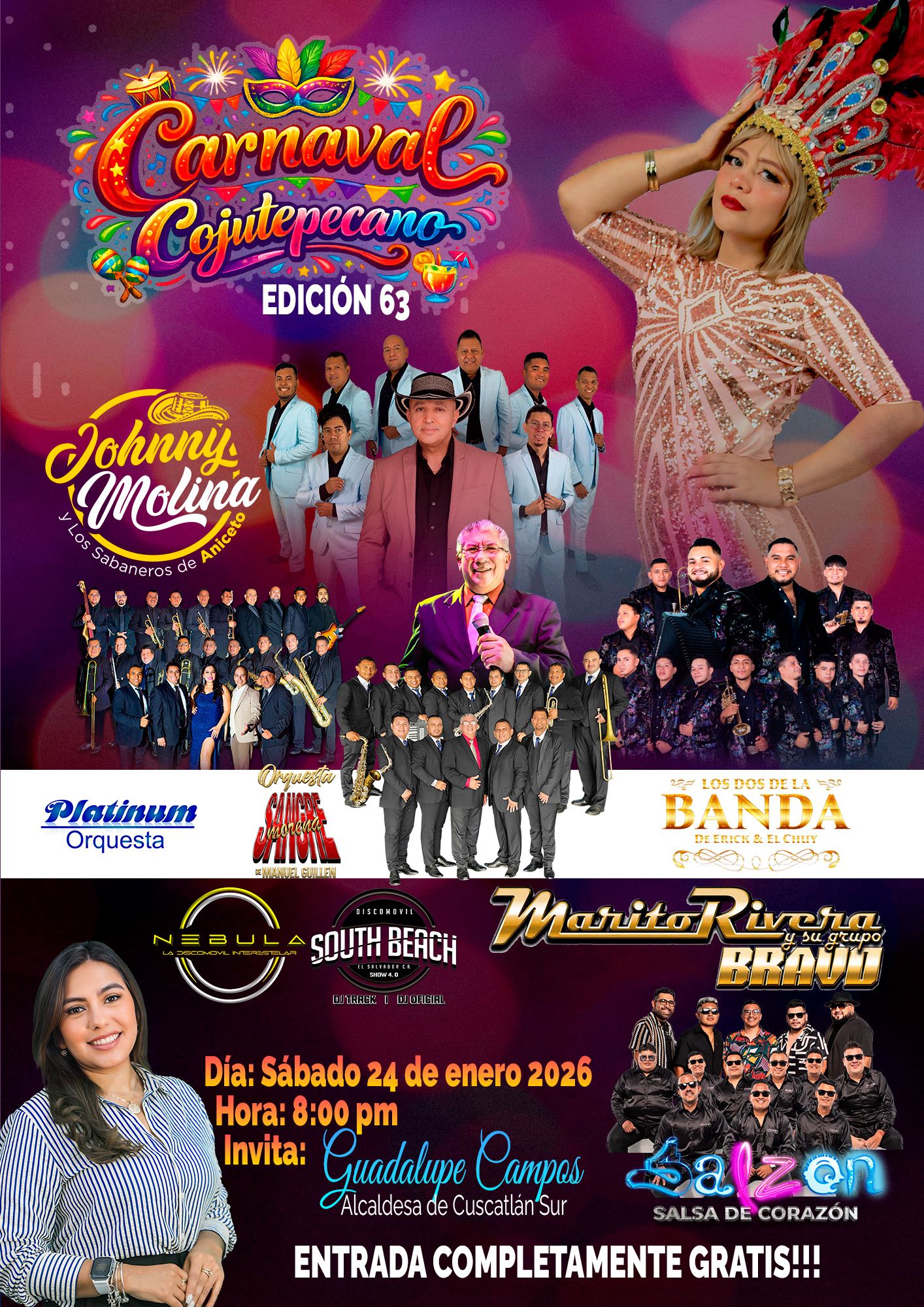 🎉 ¡El Carnaval Cojutepecano! 🎉