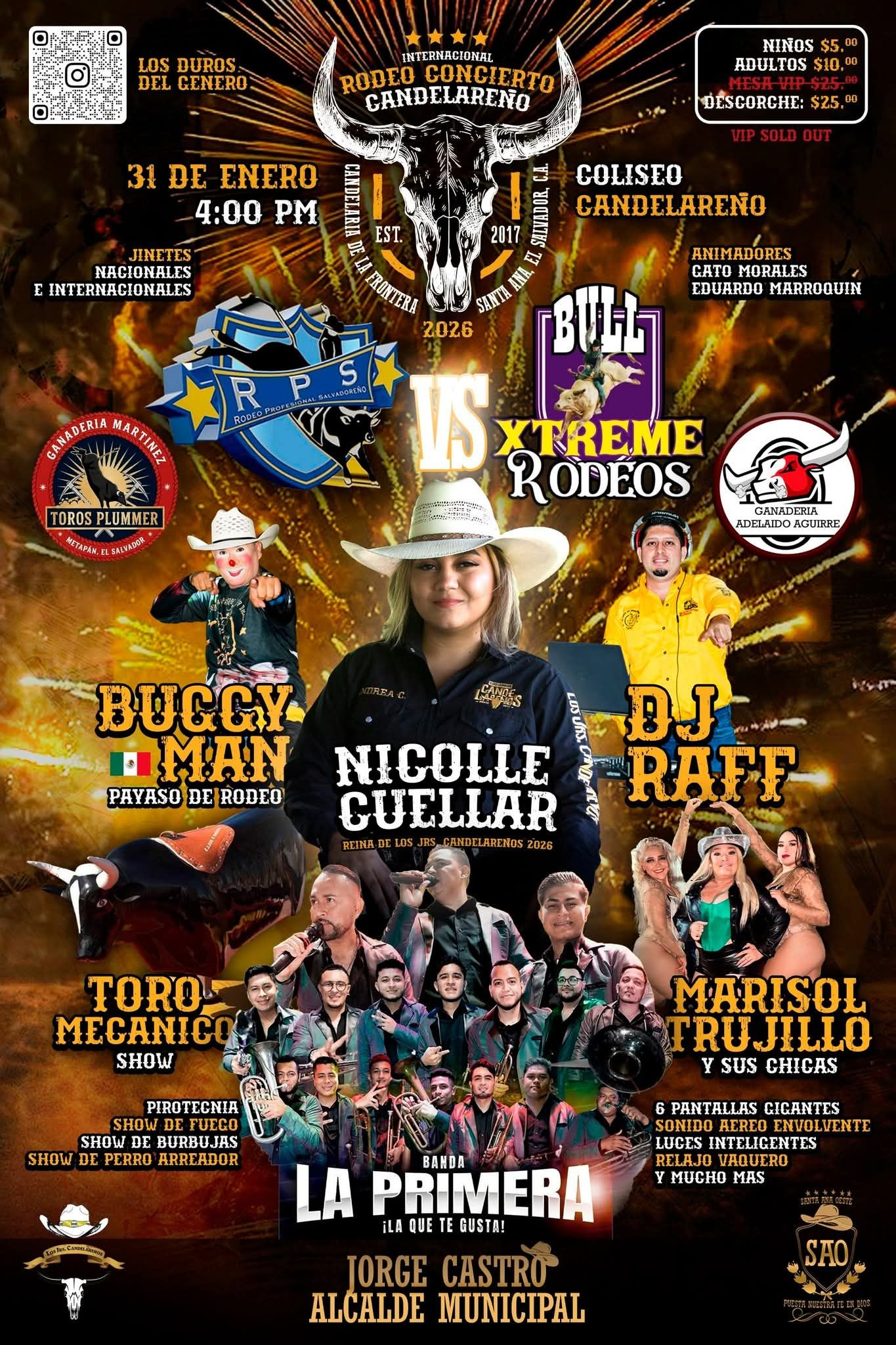 🔥 Internacional Rodeo Concierto Candelañero 2026 🔥