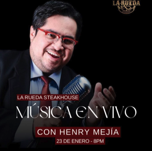 🎤 Noche de música en vivo en La Rueda Steakhouse 🎶