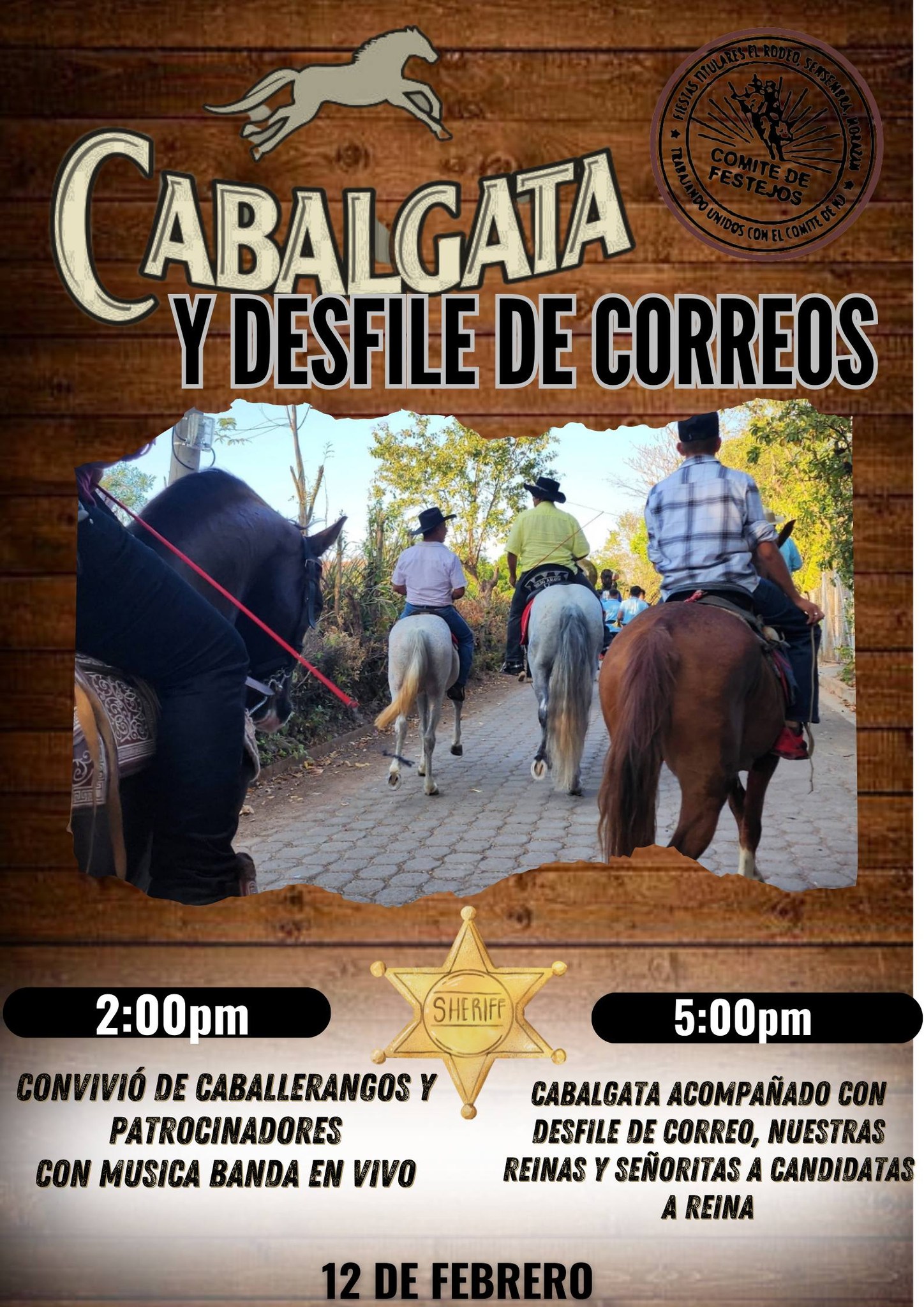 🎉 ¡Cabalgata y Desfile de Correos! 🐎🇸🇻