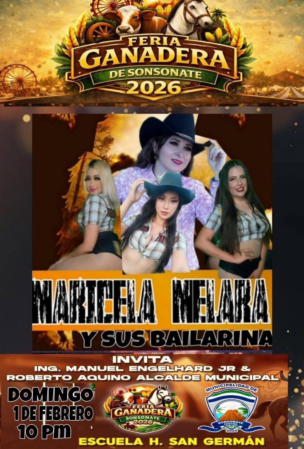 Feria Ganadera de Sonsonate 2026! 🐄🌽🎡