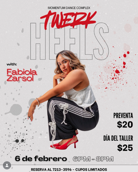 👠✨Taller de Twerk & Heels.