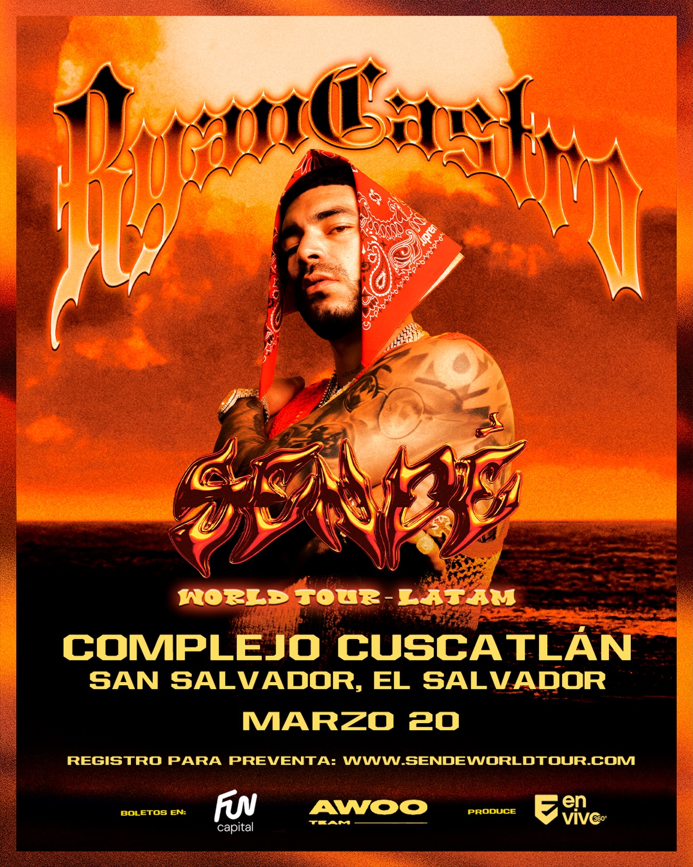 Concierto De Ryan Castro En El Salvador 2026