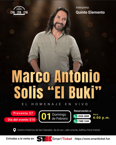Homenaje a Marco Antonio Solis " El Buki "