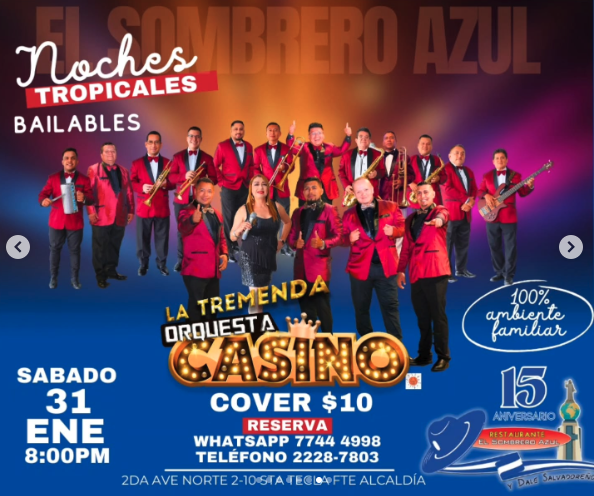 Noches Tropicales Con La Orquesta Casino 