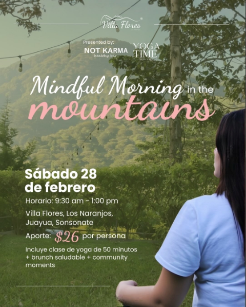 MINDFUL MORNING IN THE MOUNTAINS ⛰️☀️