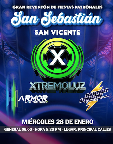 Gran Reventón de Fiesta Patronales San Sebastián✨🎉