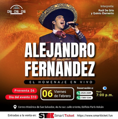 Homenaje En Vivo A Alejandro Fernandez