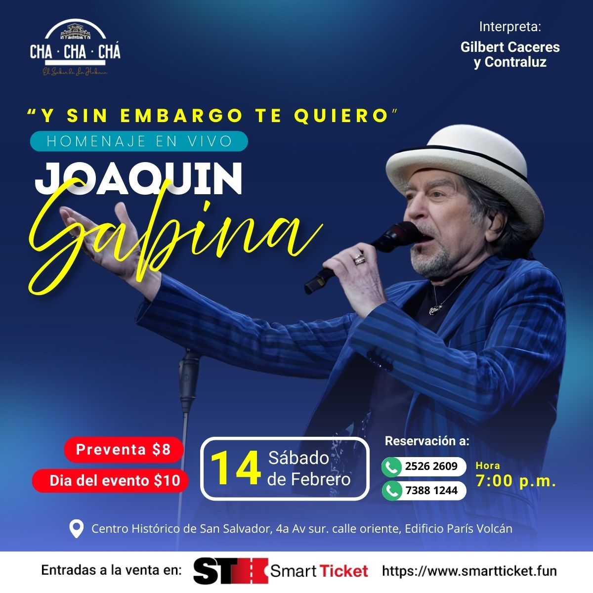 Homenaje en vivo a Joaquín Sabina  