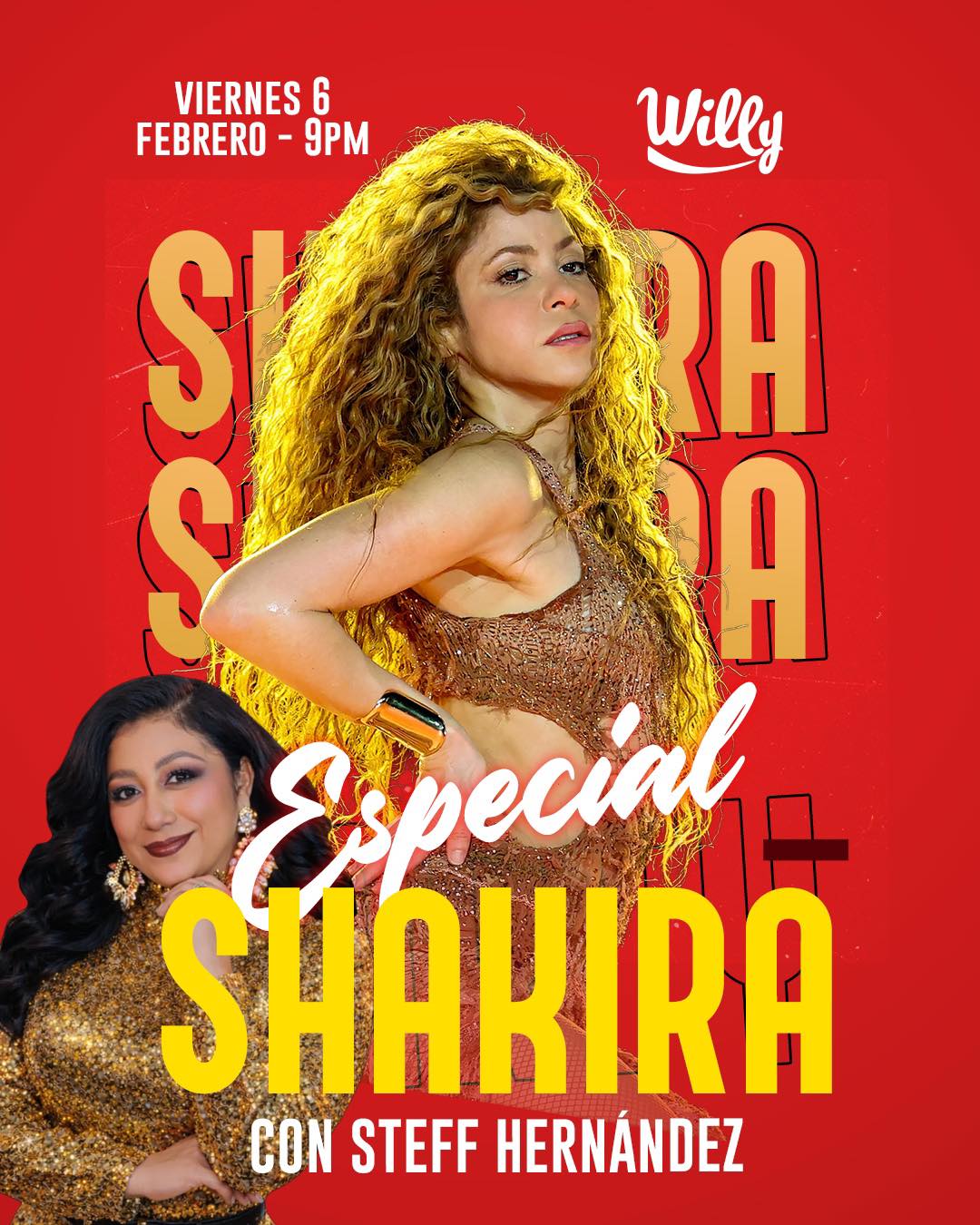 Especial Shakira En Willy 
