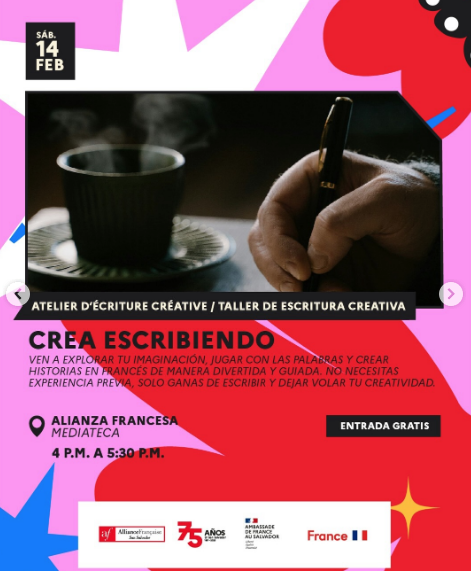 TALLER DE ESCRITURA CREATIVA