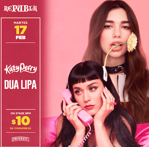 Tributo a Katy Perry & Dua Lipa  