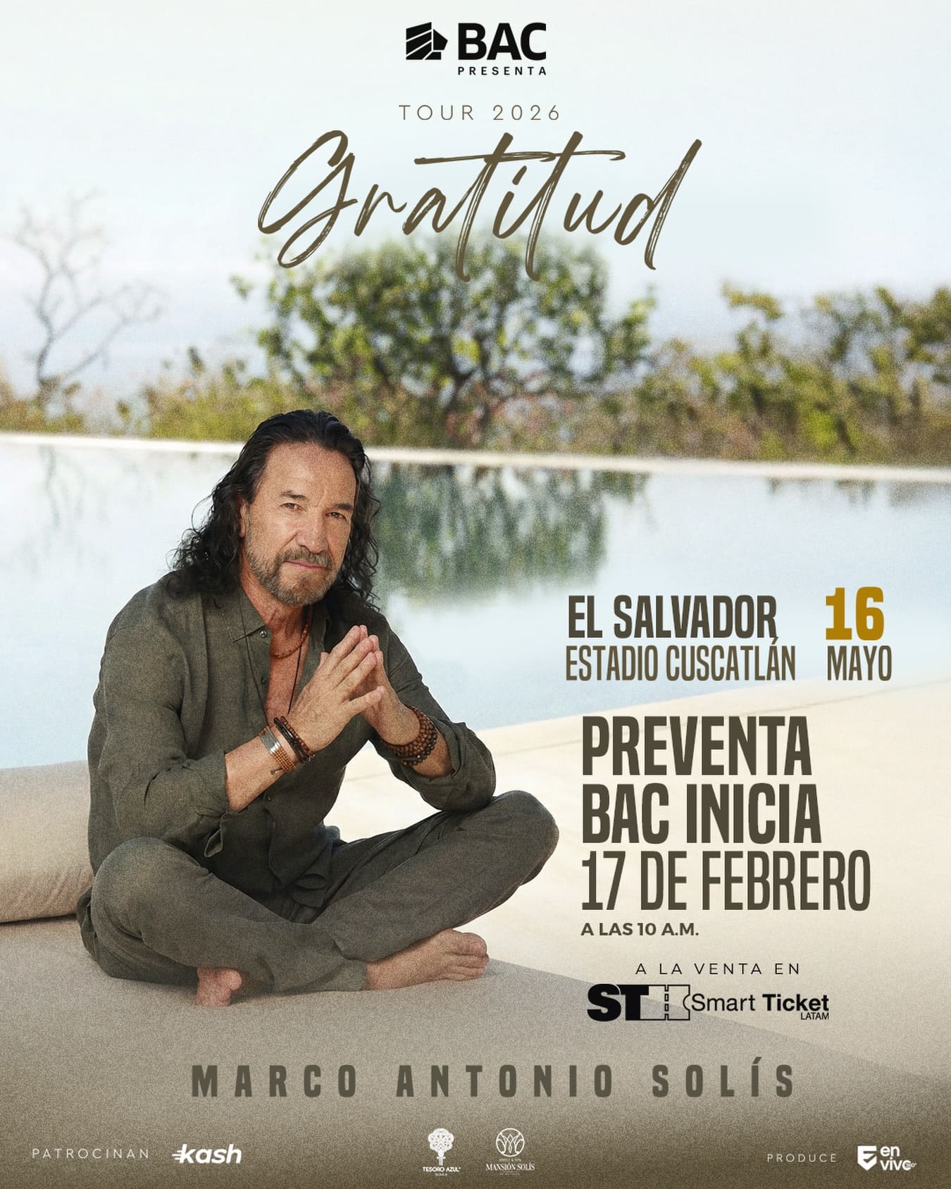 ¡Concierto Del Marco Antonio Solis En El Salvador 2026!🇸🇻